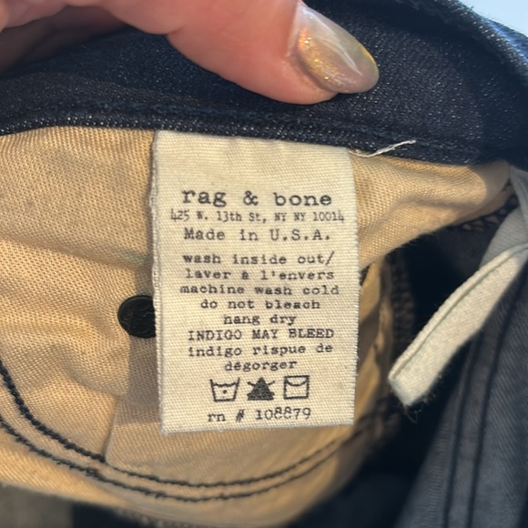 Rag & Bone skinny jeans in Era wash size 27 - Picture 8 of 9